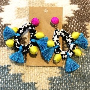 Retro earrings